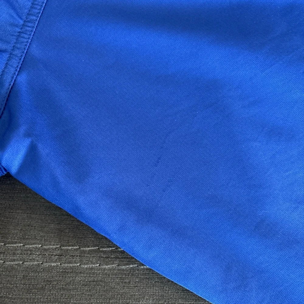 Cutter & Buck Zip Vented Windbreaker Jacket Coat Blue Black Size M